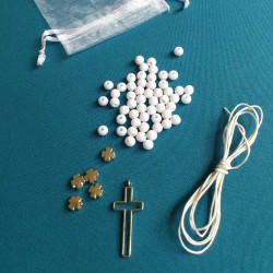 DIY - Kit chapelets blanc...