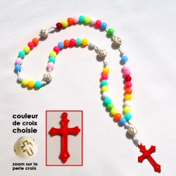 DIY - chapelet couleur -...