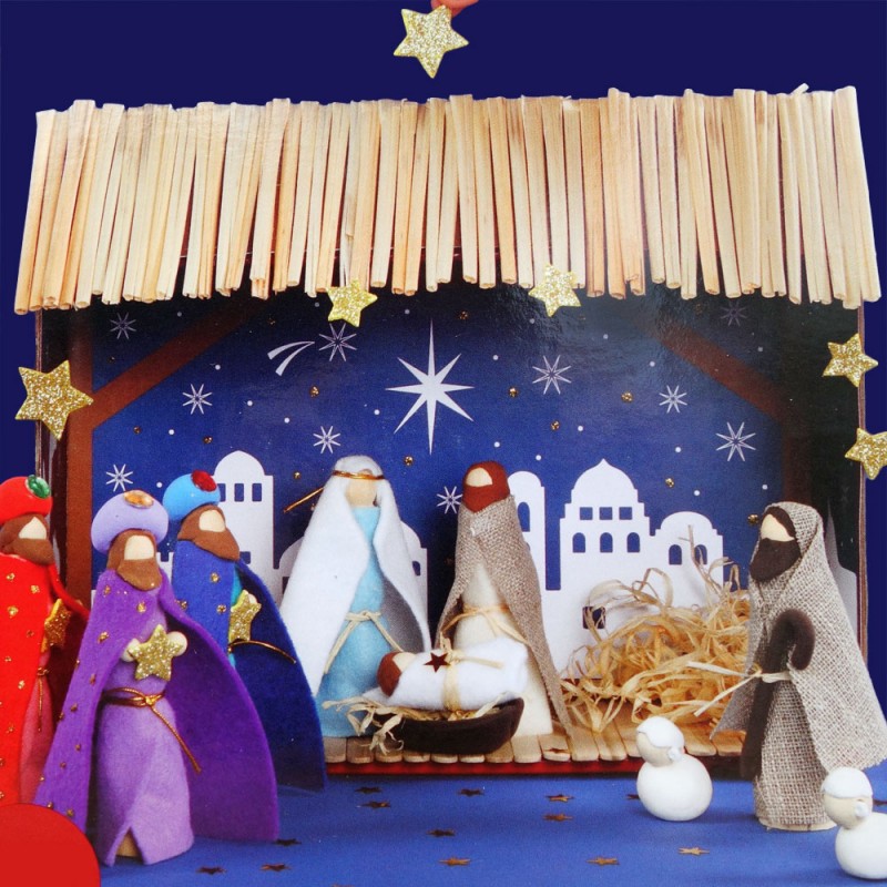 crèche à fabriquer en famille crèche à fabriquer en famille